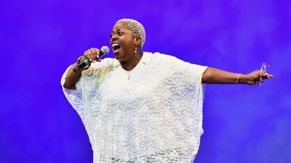Portrait of Lillias White, guest performer at In Celebration of the Arts.